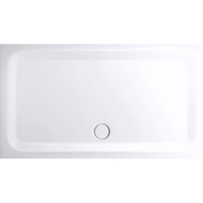 Bette Receveur de douche en tôle d'acier à paroi épaisse 160x80x3,5cm Rectangulaire Blanc