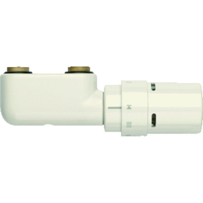 Vasco Design robinet thermostatique d'angle blanc