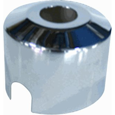 De Beer Rosace de robinet H3cm Ronde Chrome brillant