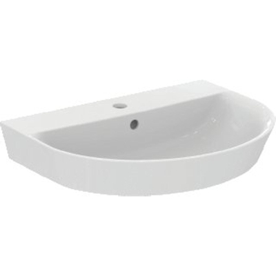 Ideal Standard Connect Air Lavabo Arc 60x46cm Rond avec trop-plein 1 trou de robinet Ideal Plus blanc