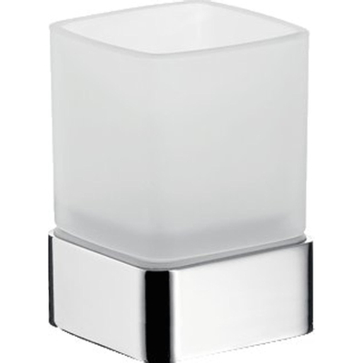 Emco Loft porte-gobelet avec verre modèle à poser chrome