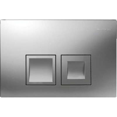 Geberit Delta 50 Plaque de commande pour réservoir UP100 chrome mat