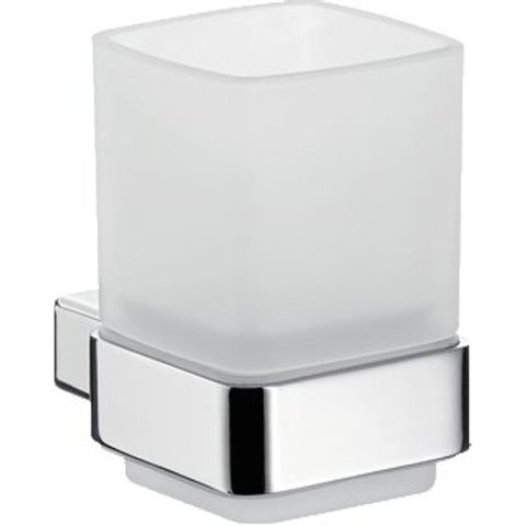Emco Loft porte-gobelet avec verre chrome SW113949