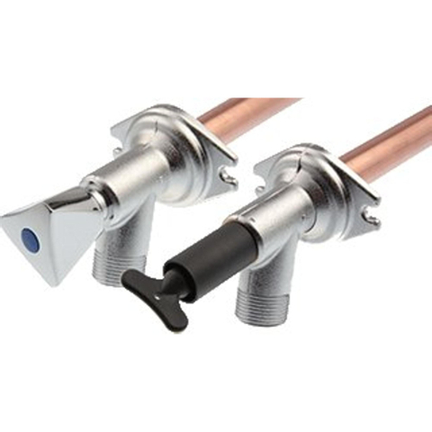 VSH Aqua Secure robinet de façade antigel 3/4x378x15mm laiton 3404381