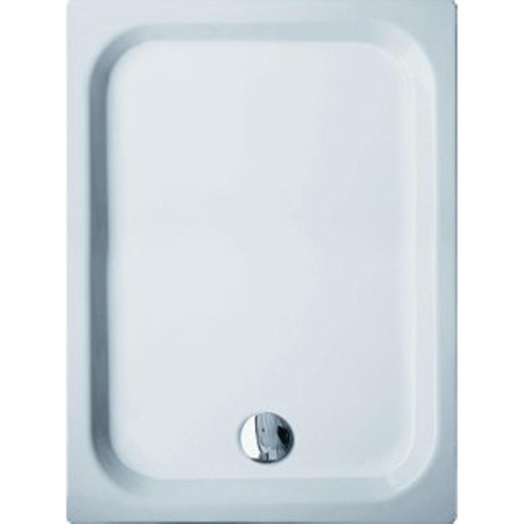Bette Extra Vlak receveur de douche en tôle d'acier rectangulaire 110x90x6.5cm blanc 0530211