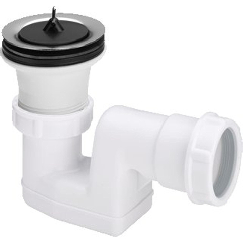 Viega bonde de receveur de douche complète pour receveur de douche avec trou 52mm chrome 0510475