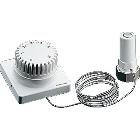 Oventrop tête thermostatique Uni LH télécommande M30x1.5 cap. 2 m avec position zéro blanc 7503229