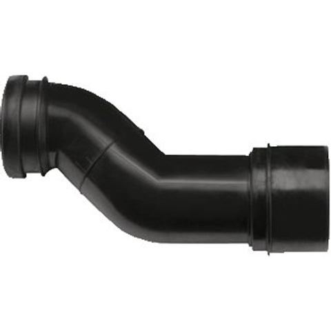 ABU Manchon d’évacuation de WC Plastique Noir SW114219