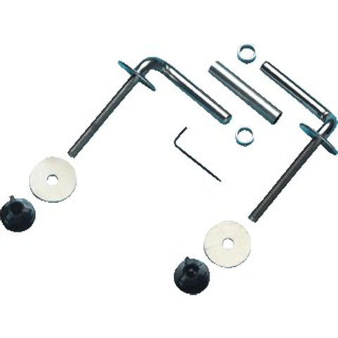 Rezi Garniture de fixation pour abattant de WC inox SW114512
