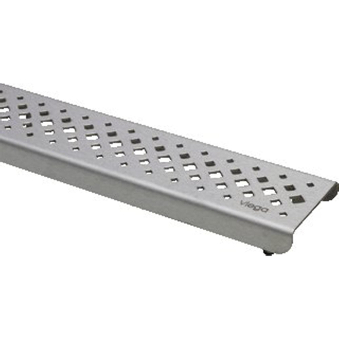 Viega Visign ER1 grille à enficher 75cm pour élément de base basic inox 0500175