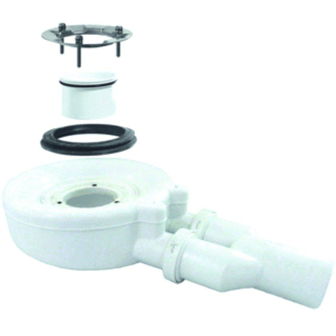 Bette Floor garniture d'évacuation 0,85 litre par seconde chrome GA84881