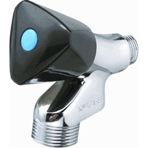 Raminex aérateur chromé avec clapet anti-retour et bouton noir 1/2 x3/4 kiwa 8915164