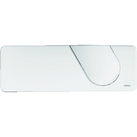 Wisa 2100 Plaque de commande tablette tablette en plastique pour réservoir encastré 2100 interruption de chasse SO blanc 0702048
