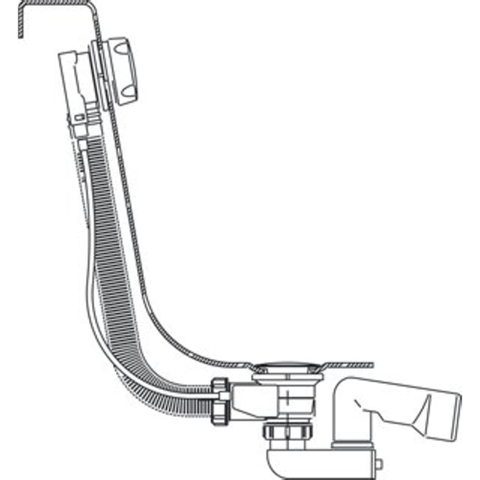 Wisa Overloopcombinatie 57,5 Cm. SW48884