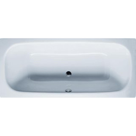 Bette Duett baignoire tôle d'acier rectangulaire 170x75x42cm blanc 0341231
