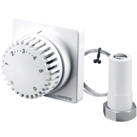 Oventrop thermostaatkop Uni LH afstandbediening M30x1.5 cap. 2 m met nulstand wit 7503229