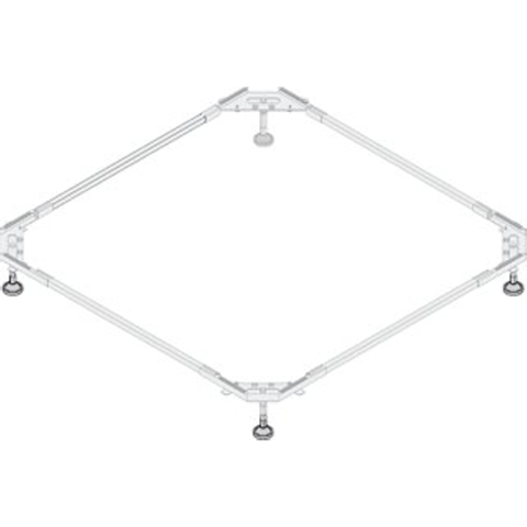 Bette système de pieds pour receveur de douche 120x90cm GA55649