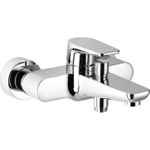 Dornbracht Subway robinet de baignoire avec inverseur et raccords chrome 0475612