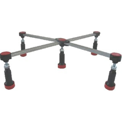 De Beer 5-Poots Onderstel / Verstelbaar 85-125 Mm. OUTLETSTORE STORE37438