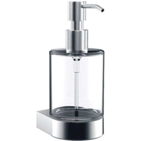 Emco Flow Distributeur de savon Verre en cristal Transparent Chrome SW471492