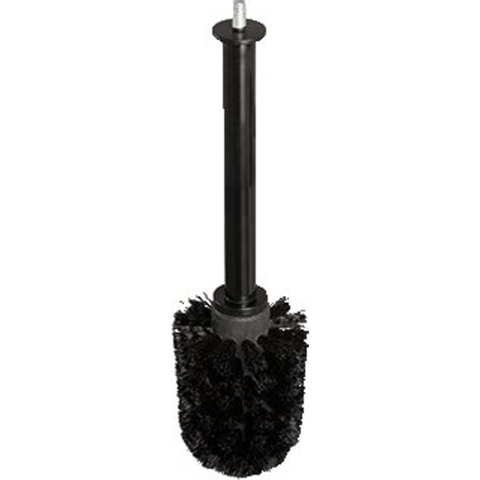 Geesa Modern art brosse de WC avec connecteur noir GA95385