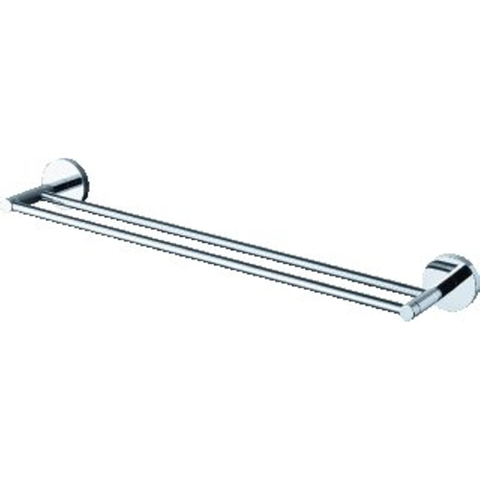 Aqualux Pro2000 Handdoekhouder dubbel 60cm chroom HA1116420