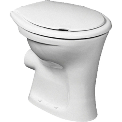 Ideal Standard cuvette au sol +6cm avec bride à évacuation directe PK blanc 0180813