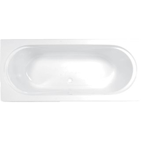 Wisa Toscana baignoire acrylique rectangulaire 180x80x43cm blanc 0790002