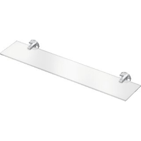 Ideal Standard Iom planchet 52cm met glasplaat helder chroom 0180489