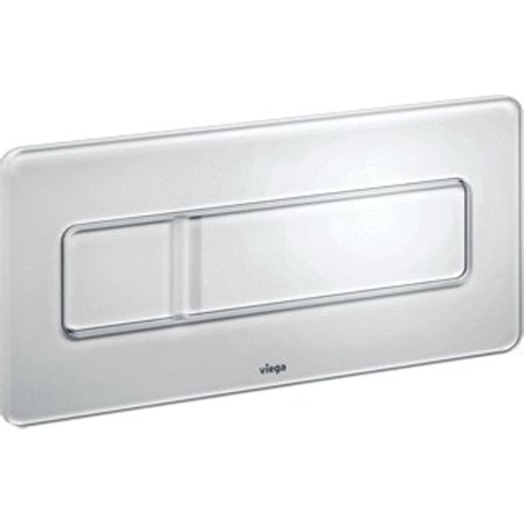 Viega Visign for more plaque de commande blanc verre-blanc trafic SW98280