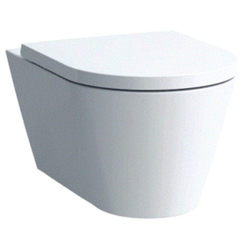 Kartell by Laufen hangtoilet – Rimless – diepte 54,5 cm – mat wit SW336188