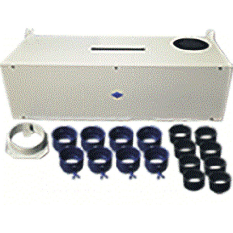 Itho Daalderop vraaggestuurde ventilatie DF/QF plenum wand/plafond 12 aansluitingen SW346663