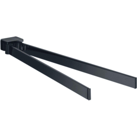 Emco Loft handdoekhouder draaibaar zwart OUTLETSTORE STORE44254