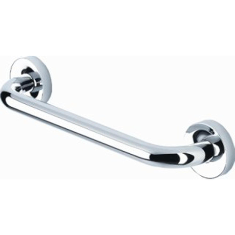 Geesa Luna barre d'appui de baignoire 30cm épaisseur de tube 2.4cm chrome 0653284