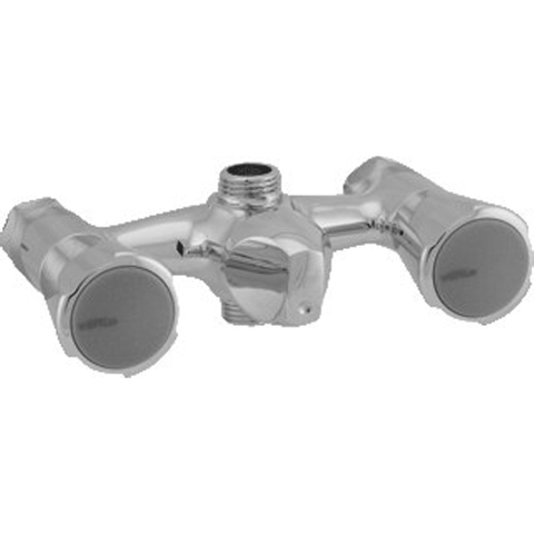 Venlo Nimbus II Messing Eco robinet de douche avec inverseur avec bec entraxe=12cm chrome 0420822