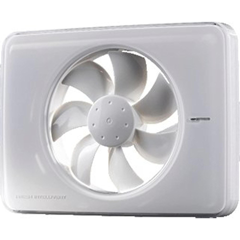 Nedco Fresh Intellivent design ventilateur de salle de bains 5W 100 125mm 132m3 blanc 4414500