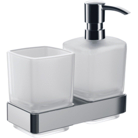 Emco Loft Porte-verre / Distributeur de savon Chrome GA42653