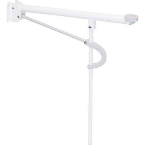Etac OptimaL Toiletsteun B11xL73.5cm Staal Wit OUTLETSTORE STORE42232