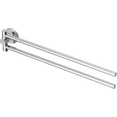 Ideal Standard Iom draaibare handdoekhouder 2 x 40cm chroom 0180495