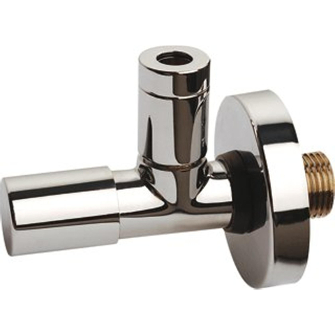 Raminex robinet d'arrêt d'angle Linea 1/2 bu x10mm à olive chrome SW86901