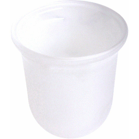 Geesa Standard Collection Insert en verre pour ensemble balai de WC GA80352