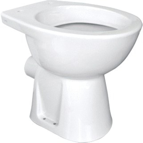 Wisa Sydney cuvette de toilettes à fond creux pk outlet 6cm raised white 0711141