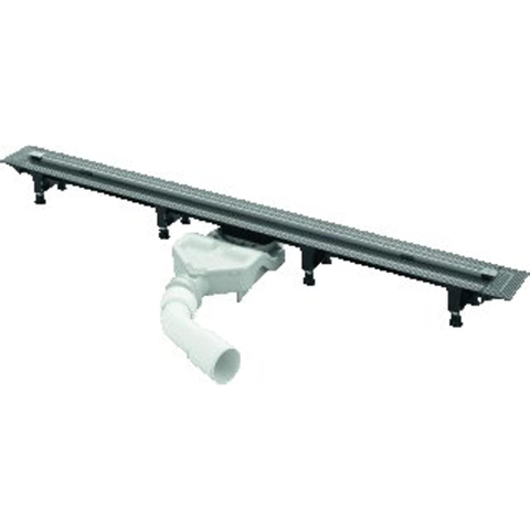 Viega Advantix vario caniveau de douche rénovation 30 120cm raccourcissable en continu GA37575