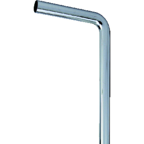 Viega tube de sol coude long pour siphon gobelet 5/4x68cm chrome 0500496