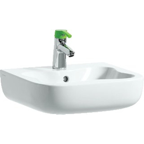 Laufen Florakids lavabo 45x41x15cm 1 trou de robinet avec trop-plein céramique blanc SW111772
