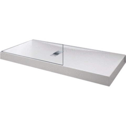 Novellini Ultra flat receveur de douche acrylique rectangulaire avec antidérapant 160x90x12cm incl. pieds et siphon blanc 0336038