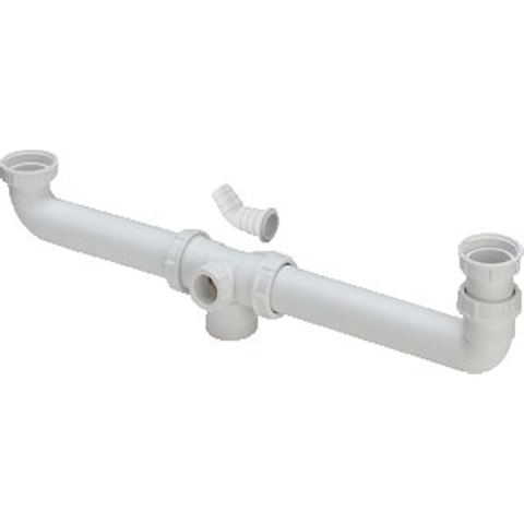 Viega hostaleen évacuation double 6/4 sans siphon 0520179