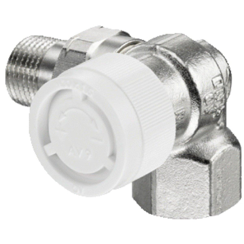 Oventrop robinet thermostatique de radiateur AV9 1/2 double équerre gauche 7500044
