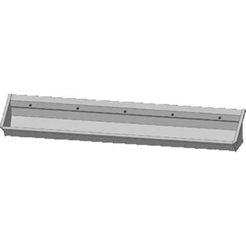 Intersan Sanilav wasgoot 300cm 5 personen met 5 kraangaten inox 304 GA54633