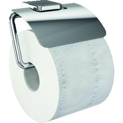 Emco Trend Closetrolhouder Met Klep Chroom 0631200